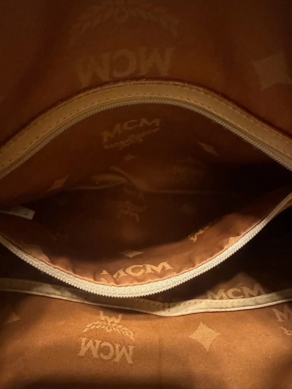 MCM Visetos Striped Hobo - Picture 12 of 14